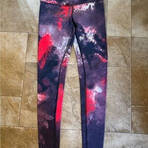 ALO Yoga Multicolor Tie-Dye Leggings